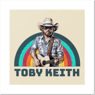 toby// singer vintage country music v43 Posters and Art